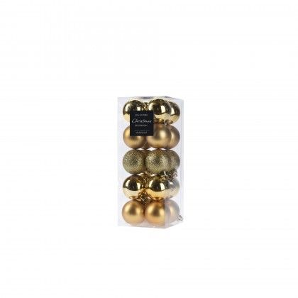 Bola Natal Dourado Ø4cm Pack 20 Bola Natal Dourado Ø4cm Pack 20