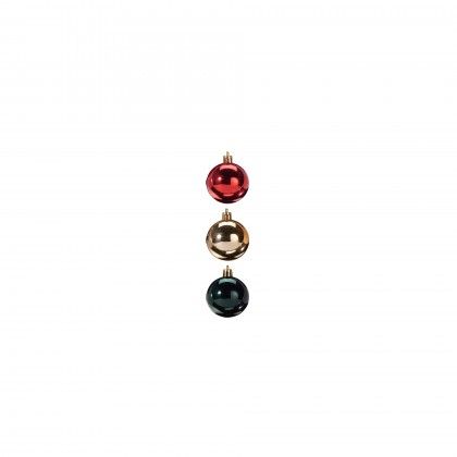 Bola Natal Tradicional Ø5cm Pack 16 Bola Natal Tradicional Ø5cm Pack 16