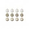 Bola Natal Bege Ø6cm Pack 12 Bola Natal Bege Ø6cm Pack 12