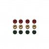 Bola Natal Tradicional �6cm Pack 12