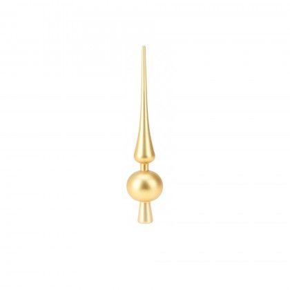 Topo Arvore Natal Sortido Dourado 27.5cm Topo Arvore Natal Sortido Dourado 27.5cm