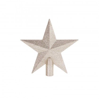 Estrela �rvore Natal Sortido Castanho 19cm
