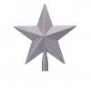 Estrela Árvore Natal Prateado 28cm Estrela Árvore Natal Prateado 28cm