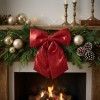 La�o Decorativo Natal Vermelho 34cm