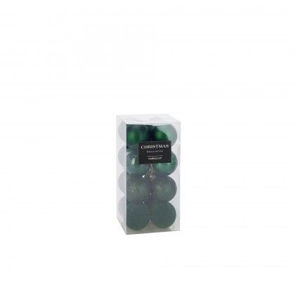 Bola Natal Verde Ø5cm Pack 16 Bola Natal Verde Ø5cm Pack 16