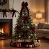 Topo Arvore Natal Laço Bordeaux 72cm Topo Arvore Natal Laço Bordeaux 72cm