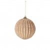 Bola Natal Sortido Bege �10cm