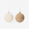Bola Natal Sortido Bege Ø12cm Bola Natal Sortido Bege Ø12cm