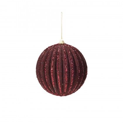 Bola Natal Sortido Rosa �10cm