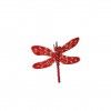 Libelula Natal com Clip Sortido 12cm