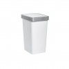 Balde Lixo com Tampa Basculante Smart Branco 25L Balde Lixo com Tampa Basculante Smart Branco 25L