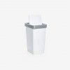 Balde Lixo com Tampa Basculante Smart Branco 25L Balde Lixo com Tampa Basculante Smart Branco 25L