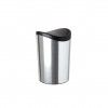 Balde WC com Tampa Basculante Standard Prateado 6L 19X28cm Balde WC com Tampa Basculante Standard Prateado 6L 19X28cm