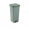 Balde Lixo com Pedal Smart Verde Sálvia 40L 33X31X67cm Balde Lixo com Pedal Smart Verde Sálvia 40L 33X31X67cm