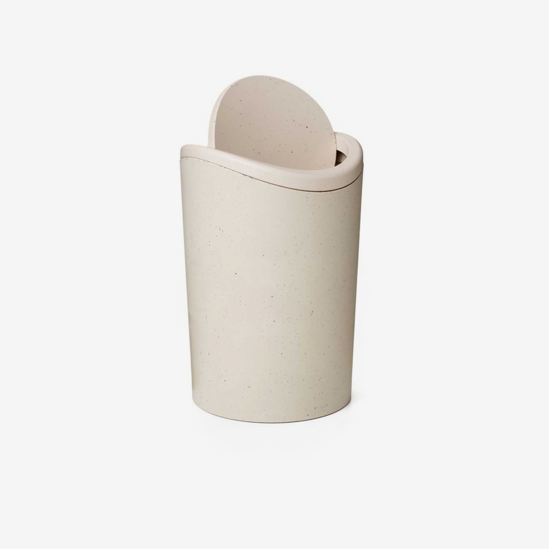 Balde Lixo com Tampa Basculante Ecohome 6L 19X28cm