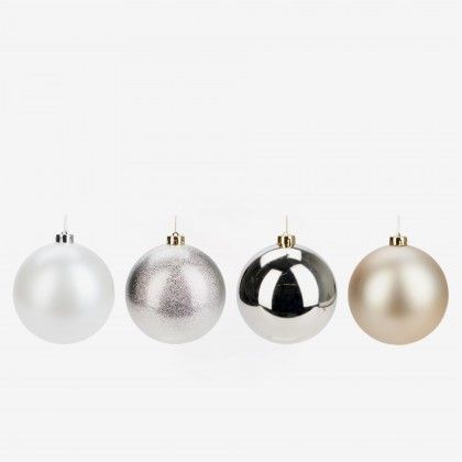 Bola Natal Dourado Sortido �14cm