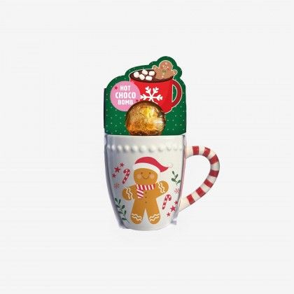 Caneca Natal Com Bombons