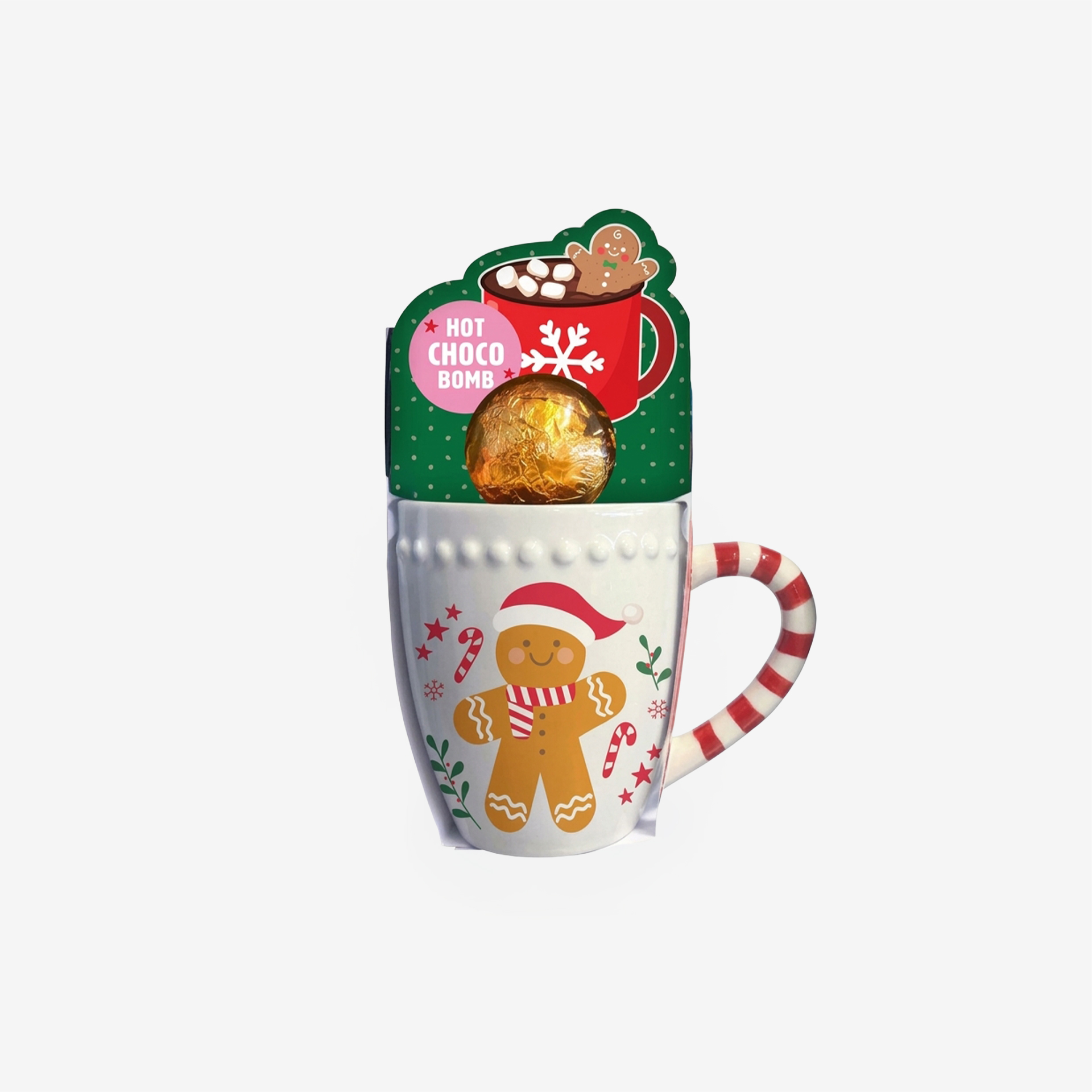Caneca Natal Com Bombons