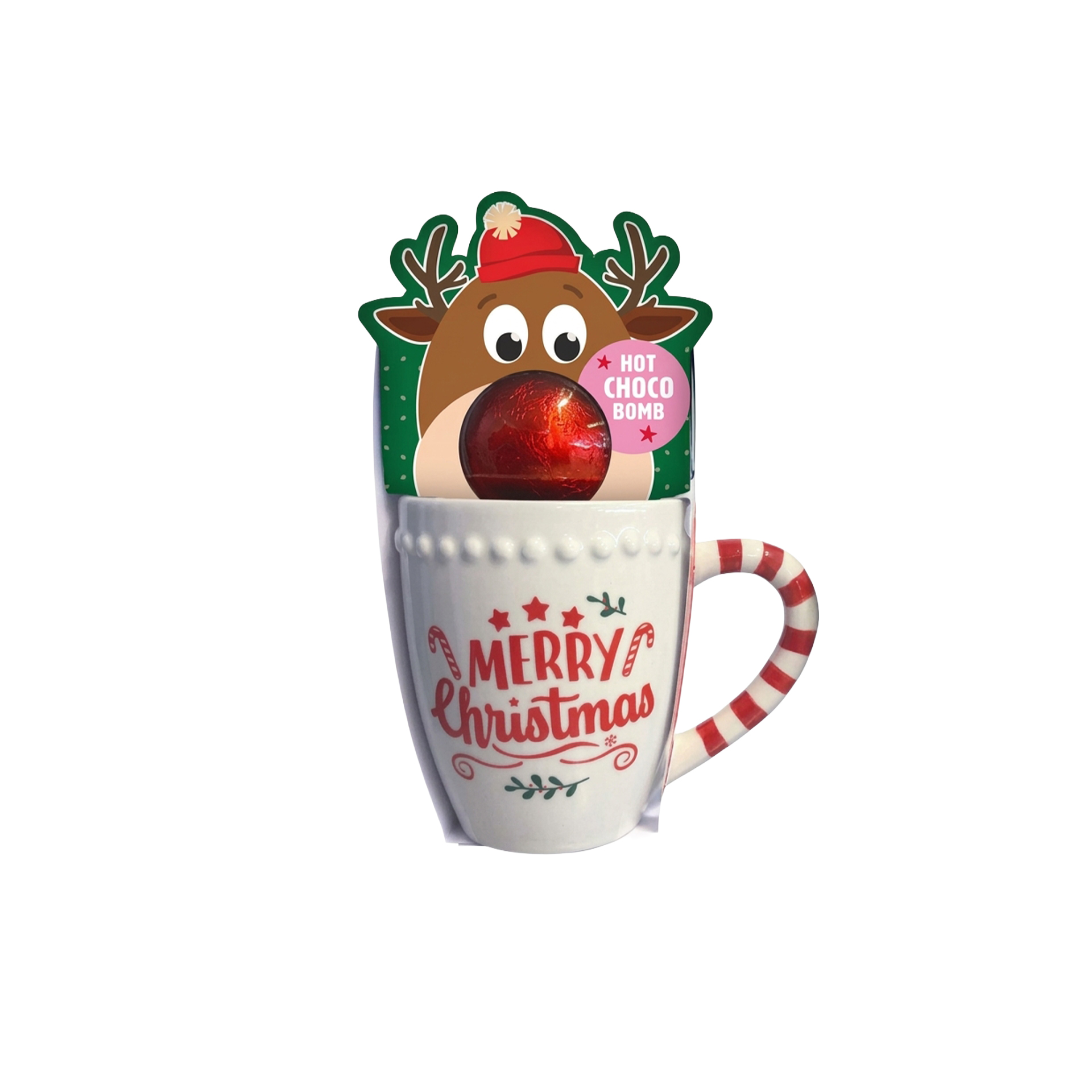 Caneca Natal Com Bombons